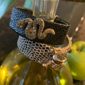 Set of Two Band Bracelets